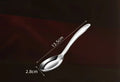 Axyaa Deepened Flat Bottom Stainless Steel Spoon for Children, Baby Feeding