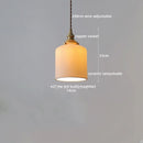 Axyaa Glass LED Pendant Lamps - Copper Nordic Hanging Light Fixtures