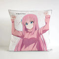 Axyaa 45x45 Decorative Pillowcases for Sofa Pillows - Bocchi Rock Theme
