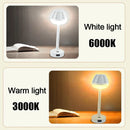 Axyaa Rechargeable Touch Table Lamp Adjustable Height Portable Night Light