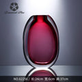 Axyaa Crystal Glass Vase: High-end Flower Arrangement Soft Decoration