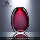 Axyaa Crystal Glass Vase: High-end Flower Arrangement Soft Decoration