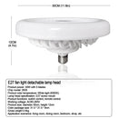Axyaa 27" 3-Blade Ceiling Fan with 6 Speeds, Adjustable Color Temperature & Brightness