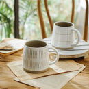 Axyaa Ceramic Nordic Style Hand-painted Mug - Creative Coarse Pottery Coffee Cup