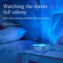 Axyaa Starfish Ripple Projector Ambient Night Light - 7 Colors, Rechargeable