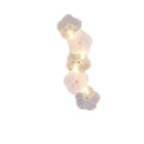 Axyaa Glass Flower Lamp: Modern Minimalist Luxury Wall Lamps for Living Room Décor
