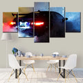 Axyaa Super Sports Car Canvas Poster Painting Wall Art Home Decor Framework