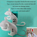 Axyaa Resin Animal LED Desk Lamp - Rat Cat Squirrel Night Light