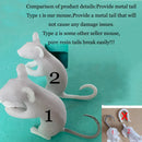 Axyaa Animal LED Table Lamp - Modern Mouse Cat Squirrel Night Light Fixture
