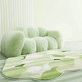 Axyaa Fluffy Nordic Style Plush Rug for Home Decor, Thick Soft Carpet Anti-slip Mat