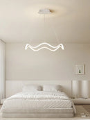 Modern Wave LED Pendant Lights by Axyaa for Living, Dining & Bedroom Lighting