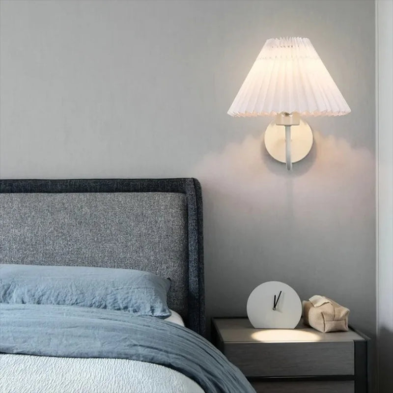 Axyaa Umbrella Style Retro Wall Lamp for Home Decor