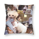 Crying Cat Cushion Cover Axyaa Dynamic Series Branded Design Square Pillow Cover
