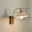 Axyaa Ceramic Copper LED Wall Light Rotatable Bedroom Lamp Indoor Home Decor E27