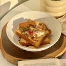 Axyaa White Bowl Set - Versatile Tableware for Soup, Noodles, Fruit Salad