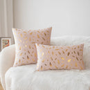 Axyaa Christmas Printed Plush Pillow Cover 45x45 - Stylish Sofa Decor