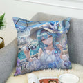 Axyaa Genshin Impact Pillow Covers 45x45 Fall Decor Sofa Cushion Pillowcase