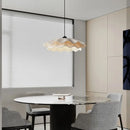 Axyaa Fabric LED Chandeliers for Modern Art Decor Lighting