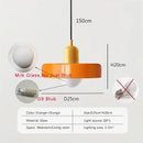 Axyaa Macaron Glass Hanging Chandelier for Living Room, Bedroom, Restaurant, Bar