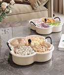 Axyaa Assorted Snack Display Set - Fruit, Candy, Nut, and Dried Fruit Box