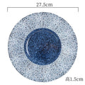 Axyaa Ceramic Dining Plate Set for Molecular Cuisine Display and Restaurant Steak