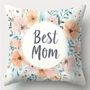 Axyaa Mother's Day Pillowcase Set with Book and Flower Design