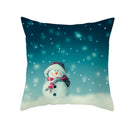 Snowman Pillow Cover Winter Home Decor Cushion Covers by Axyaa