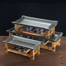 Axya Non-Stick Grilling Wok Plate Set for BBQ, Oven, and Stovetop