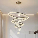 Axyaa Modern Ceiling Chandelier for Dining Room Pendant Light Fixture Living Room Lamps