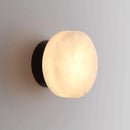 Axyaa Marble Round Wall Lamp - Nordic LED Room Lighting - High-end Modern Design