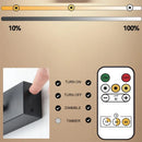 Axyaa LED Mirror Front Lights with Remote Control for Bathroom and Bedroom