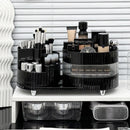 Axyaa 3 Tier Rotating Makeup Organizer for Vanity - Cosmetic Storage Box & Skincare Holder