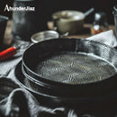 Axya Vintage Iron Round Tray for Breads & Cakes - Home Kitchen & Restaurant Decor