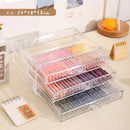 Axyaa Acrylic Stationery Drawer Organizer Watercolor Pen Holder Multi-Layer Storage Rack