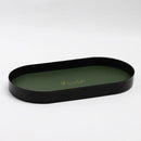 Axya Metal Jewelry Storage Tray & Leather Shelf with Hooks, Nordic Style, Living Room Entryway Storage, Home Decoration