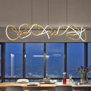 Axyaa Modern LED Pendant Light Chandeliers for Living and Dining Room