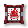 Axyaa Nordic Love Pillowcase 45x45cm - Home Decorative Throw Pillow Cover