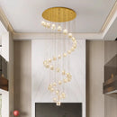 Axyaa Modern LED Chandelier Pendant Light for Dining Room Ceiling, Decorative Interior Lighting