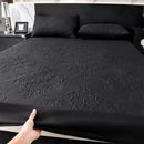 Axyaa Waterproof Mattress Protector - Europe Style, Adjustable, Soft & Skin-friendly Bed Cover