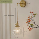 Elegant Vintage Brass Socket Wall Sconce by Axyaa for Bedroom Hotel Dining Room