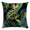 Axyaa Tropical Jungle Floral Cushion Cover