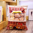 Axyaa Snack Bag Pillow Bunny Bunny Dinosaur Penguin Cherry Blossom Mini Ornaments