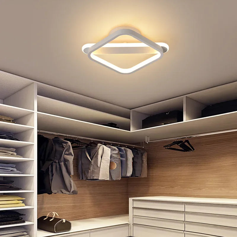 Axya Modern LED Ceiling Light: Sleek Indoor Lighting for Bedroom, Stairs & Bathroom