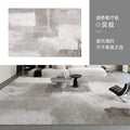 Axyaa Luxury Fluffy Grey Living Room Carpet, Soft Plush Rug for Home Decor