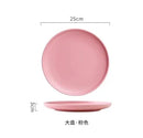 Axyaa Ceramic Western Cuisine Plate Set for Steak, Vegetables, Bread, Desserts, Breakfast