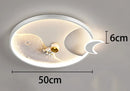 Axyaa Intelligent LED Living Room Ceiling Light for Modern Bedroom Décor