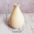 Retro Nordic Wooden Flower Vase by Axyaa - Tabletop Art Decor Ornament