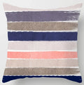 Axyaa Geometric Pattern Plush Cushion Cover for Home Decor 45x45cm