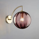 Nordic Glass Ball LED Wall Lamp for Living Room Bedroom by Axyaa