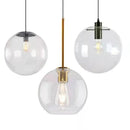 Axyaa Nordic Glass Pendant Lights: Modern, Vintage, Industrial Hanging Lamp